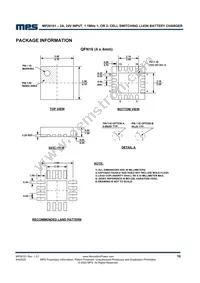 MP26101DR-LF-P Datasheet Page 16