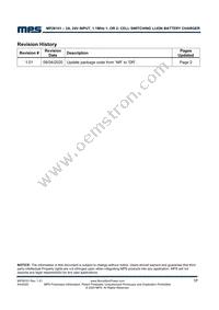 MP26101DR-LF-P Datasheet Page 17