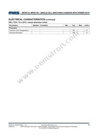 MP2617BGL-P Datasheet Page 9