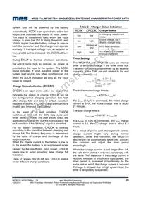 MP2617BGL-P Datasheet Page 20