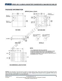 MP2631DQ-LF-P Datasheet Page 9