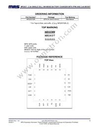 MP2637GR-Z Datasheet Page 4