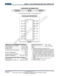 MP2681GS Datasheet Page 2