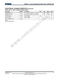 MP2681GS Datasheet Page 4