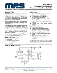 MP2908AGL-P Datasheet Cover