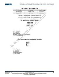 MP2908AGL-P Datasheet Page 2