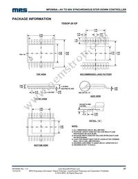 MP2908AGL-P Datasheet Page 21