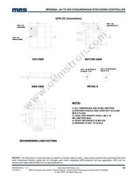 MP2908AGL-P Datasheet Page 22