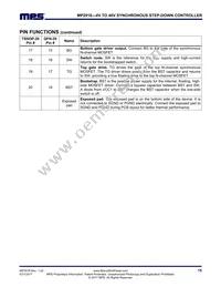 MP2918GF Datasheet Page 15