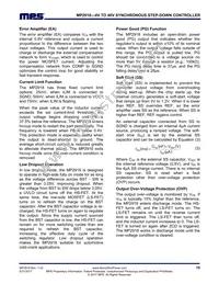 MP2918GF Datasheet Page 19