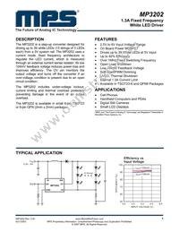 MP3202DG-LF-Z Datasheet Cover