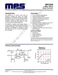 MP3209DGU-LF-P Datasheet Cover