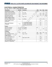 MP3304CDD-LF-P Datasheet Page 3