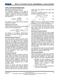 MP3307GJ-P Datasheet Page 9