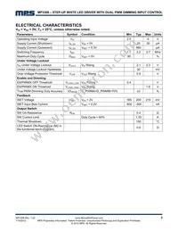 MP3308DL-LF-P Datasheet Page 3