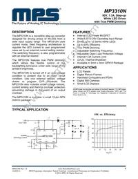 MP3310NGQ-P Datasheet Cover