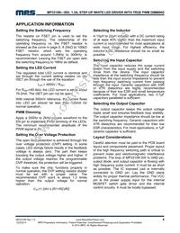 MP3310NGQ-P Datasheet Page 8