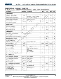 MP3312GC-P Datasheet Page 3