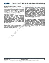 MP3312GC-P Datasheet Page 12