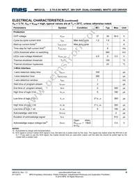 MP3312LGC-P Datasheet Page 4