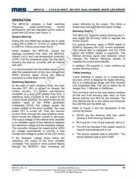 MP3312LGC-P Datasheet Page 10