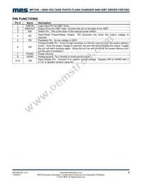 MP3356DG-LF-P Datasheet Page 4