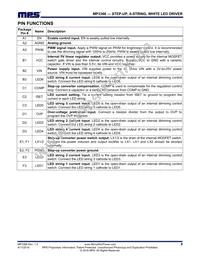 MP3366GC-P Datasheet Page 9