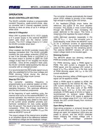 MP3378GY Datasheet Page 13