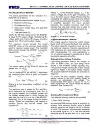 MP3378GY Datasheet Page 18