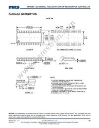 MP3391EY-LF Datasheet Page 18