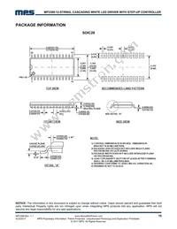 MP3399EY-LF Datasheet Page 19