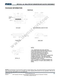 MP3414AGJ-P Datasheet Page 17