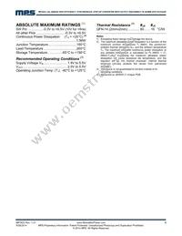 MP3423GG-P Datasheet Page 3