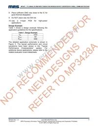 MP3427GL-P Datasheet Page 17