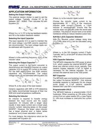 MP3429GL-P Datasheet Page 18