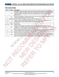 MP38872DL-LF-P Datasheet Page 4