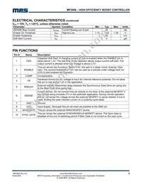 MP3908DK-LF Datasheet Page 3