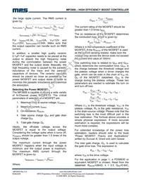 MP3908DK-LF Datasheet Page 7