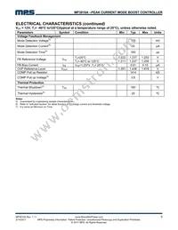 MP3910AGS Datasheet Page 5