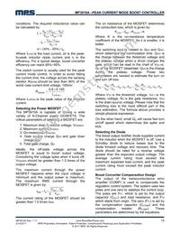 MP3910AGS Datasheet Page 15