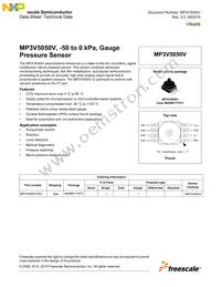 MP3V5050VC6T1 Datasheet Cover