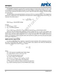 MP400FC Datasheet Page 20