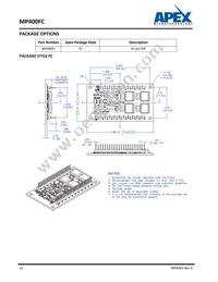 MP400FC Datasheet Page 22