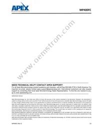 MP400FC Datasheet Page 23