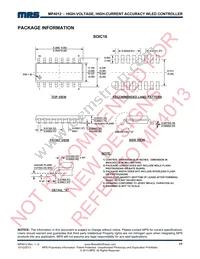 MP4012DS-LF Datasheet Page 17