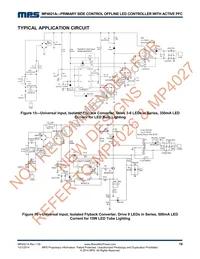 MP4021GS-A-Z Datasheet Page 19