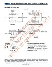 MP4021GS-A-Z Datasheet Page 21