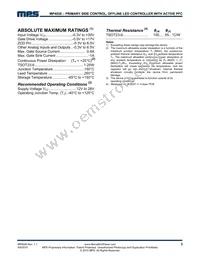 MP4026GJ-P Datasheet Page 3