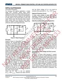 MP4030GS-Z Datasheet Page 17