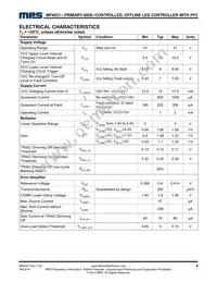 MP4031GS Datasheet Page 4